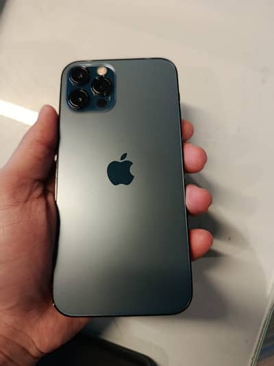 Iphone 12 pro PTA Approved 128 GB With Box + A+ Handsfree + Cover