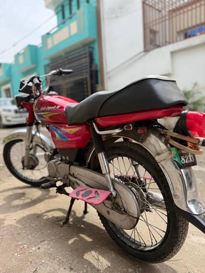 Honda CD 70 for Sale – 2009 Model (Red Color)