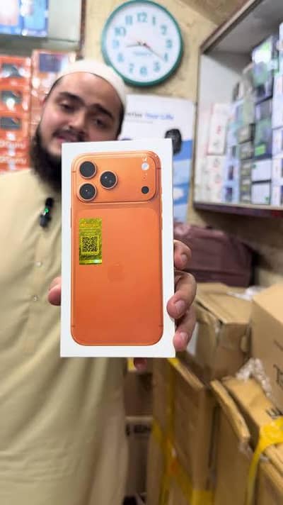 iPhone 17 Pro Max 256 PTA Approved Box Packed