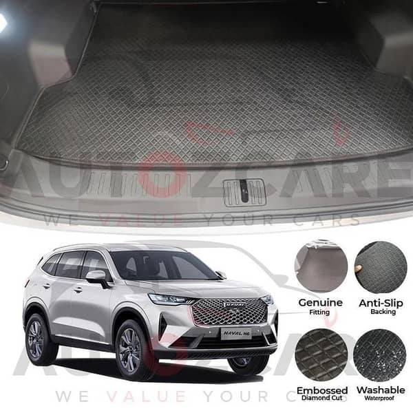 Haval H6 China Rexine Custom-Size Trunk Mat - Model 2021-2025