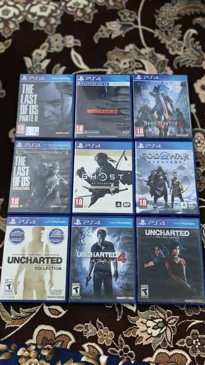 PS4 games For sale