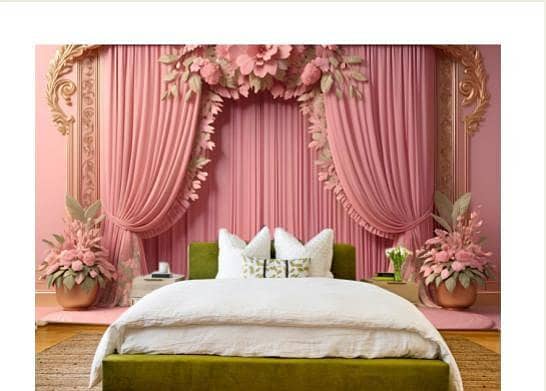 3D wallpaper flex sheet 0