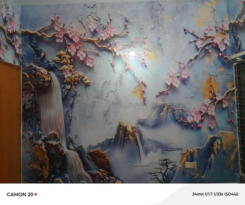 3D wallpaper flex sheet 3