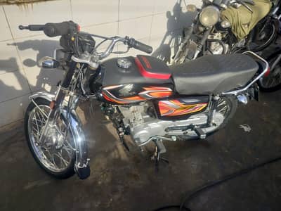 Honda CG 125 model 2022 vvip bike