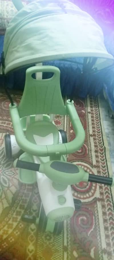 Brand New 2-in-1 Kids Cycle & Pram – Never Used – Outdoor/Indoor