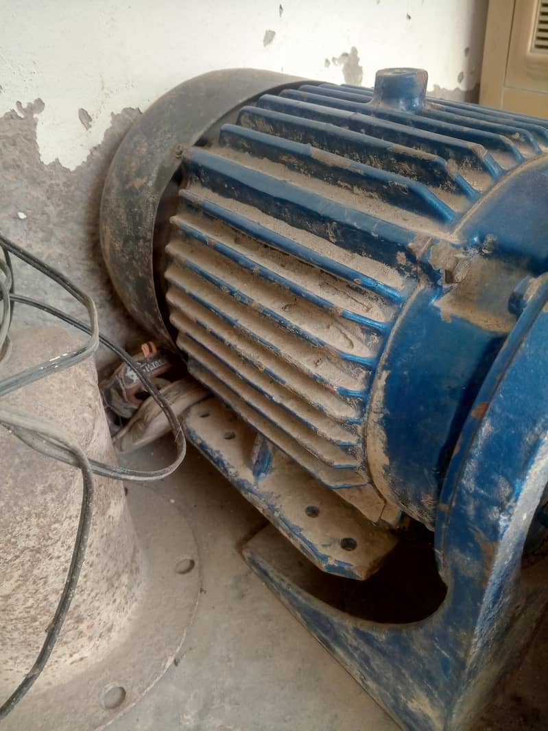 مونو بلاک موٹر 10 ہارس پاور 5/4 کا پکھا 3