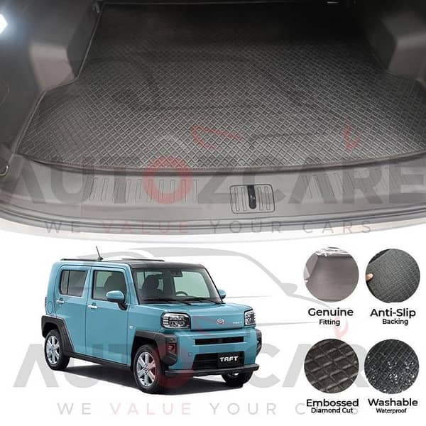 Daihatsu Taft China Rexine Custom-Size Trunk Mat - Model 2020-2025