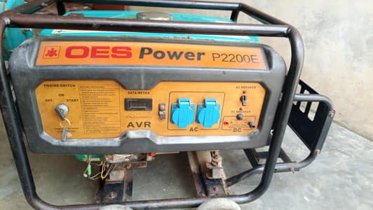 OES Power P2200E Generator 2.5 KVA – Excellent Condition