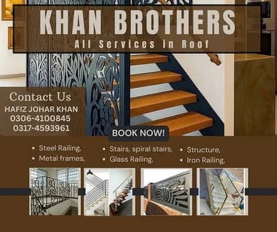 Main Gates/Stairs/Railing/Solar Stracture/Room Doors/Fiber WorksMain