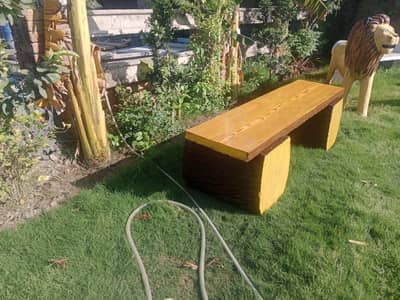 outdoor Bench and chair's