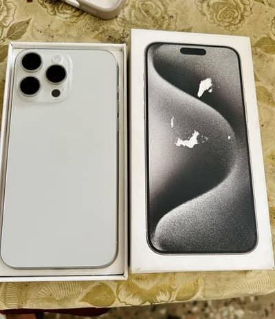 Iphone 15 pro Max 256 Gb waterpack with box Exchange possible