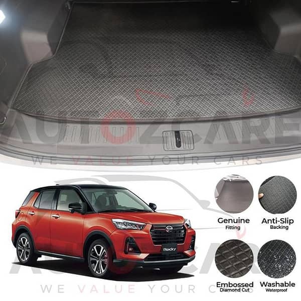 Daihatsu Rocky China Rexine Custom-Size Trunk Mat - Model 2019-2025