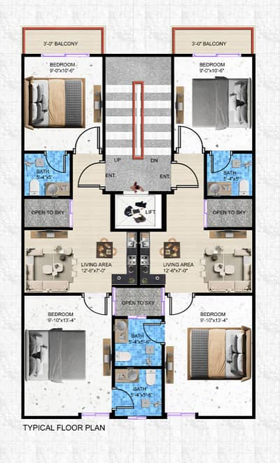 Studio Apartment On Booking Easy Installments | DHA Phase 7 Extension