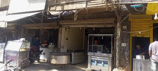 Prime Commercial Shop for Sale 1500 Sq. ft | Double Shutter | Soldier Bazar