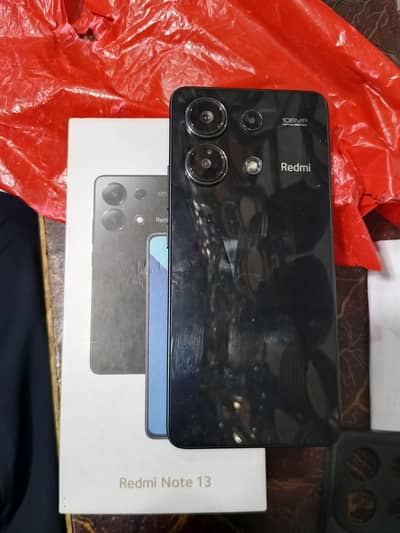 redme Note 13 8/256 with complete box