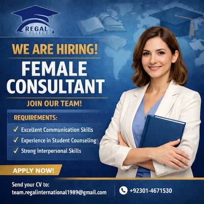 Work as a. student counsellor at Regal