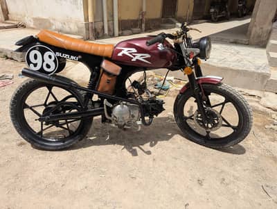 cafe racer SD 110 full modified