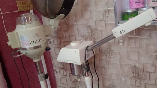 Head and Face steamer separate