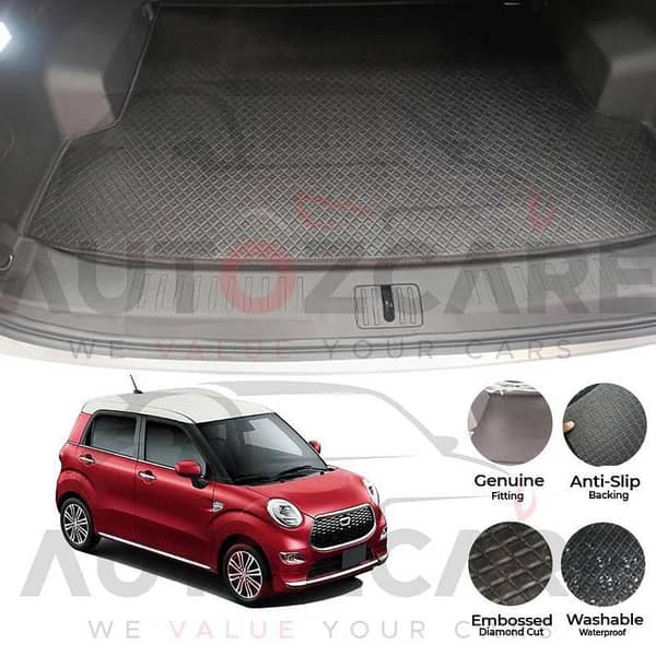 Daihatsu Cast China Rexine Custom-Size Trunk Mat - Model 2015-2025