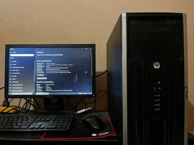 HP Desktop & DELL 21 Inc LCD