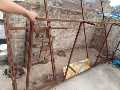 Iron Frame with Jali