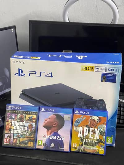 ps 4 slim with box sealed