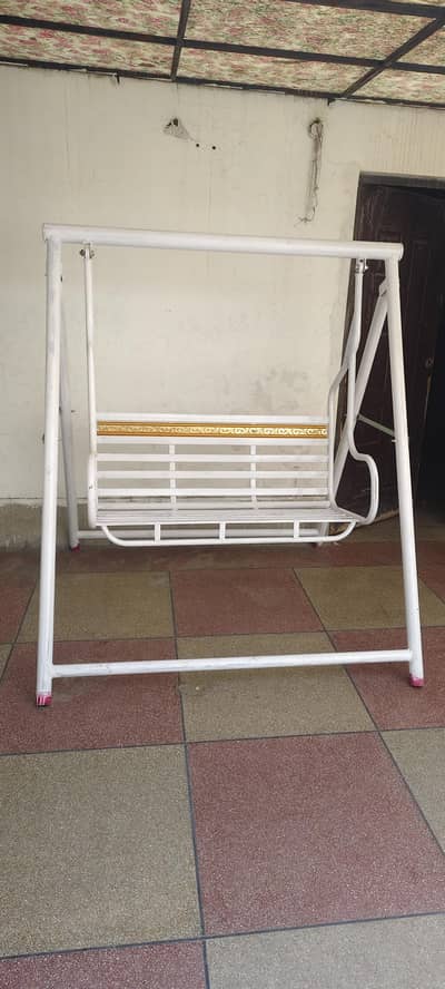 iron swing jhula bilkul new 18geage