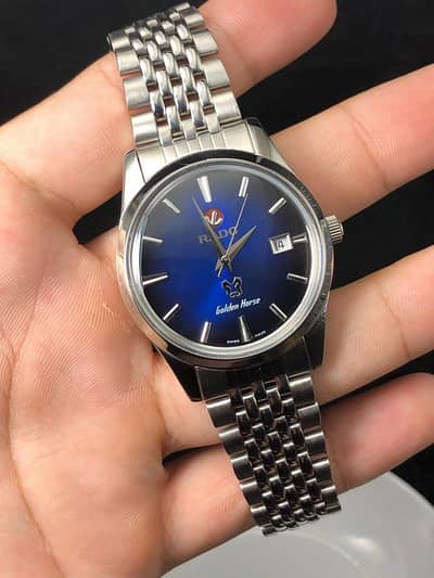 Rado Golden, Purple, Horse, Captain Cook Hamilton Seiko Fitting watche