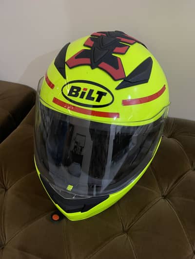 BILT Power Modular Helmet - Day-Glo Yellow Brand New