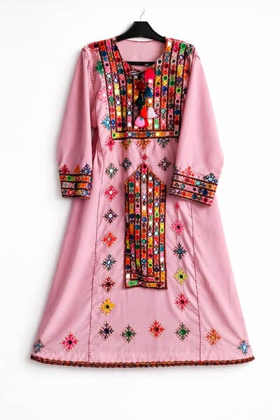 Traditional Balochi Style Kurti for Women.