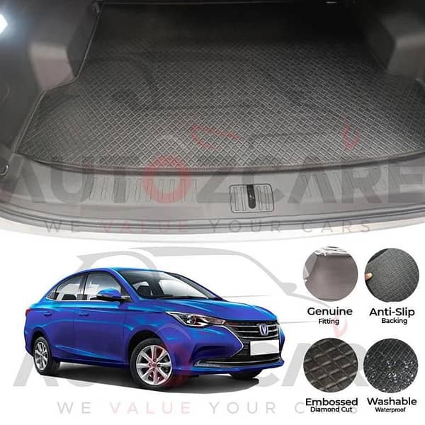Changan Alsvin China Rexine Custom-Size Trunk Mat - Model 2021-2025