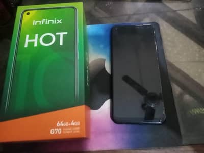 Infinx Hot 10 With Box Condition 10 by 9 Official Dual Sim Pta