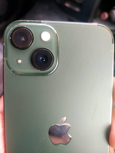 Apple Iphone 13 JV 80% Battery Health Green Colour 128GB Water Pack