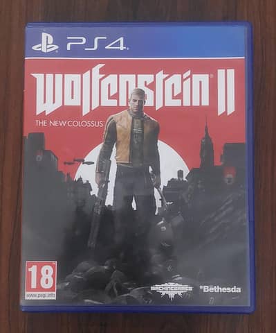 Fifa 23 and Wolfenstien 2 USED READ DESCRIPTION