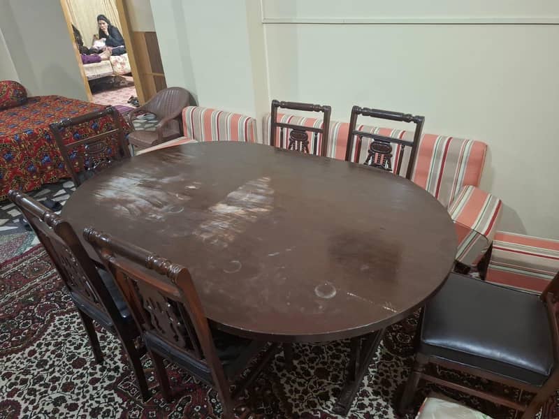 Dining Table With Chairs 2