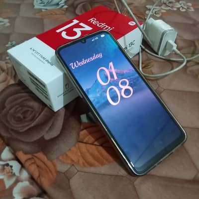 Redmi 13c 6+2 GB 128 GB PTA Official Approved Exchange Possible