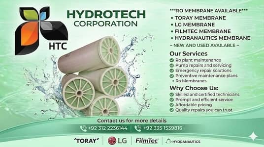 Professional RO Plant Repair & Maintenance | Pump & Filter Service