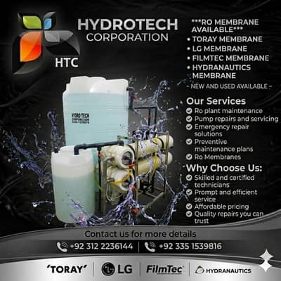 Expert RO Plant Repair | Membrane & Pump Maintenance Services