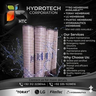 RO Plant Maintenance & Repair Services | Pump & Membrane Repair