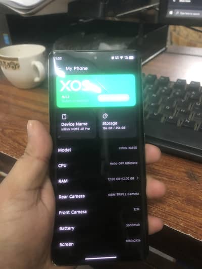 infixn note 40 pro All ok