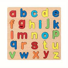 abc wooden board