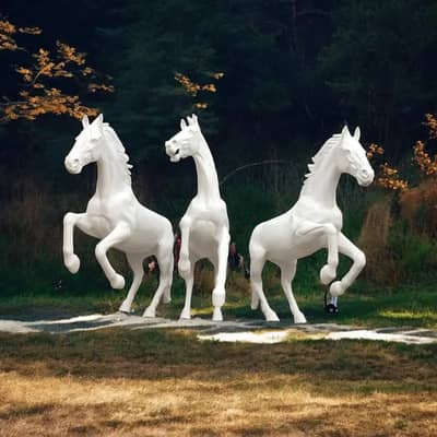 Fiberglass Horse statue and Sculpture