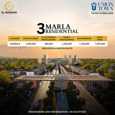 3 Marla Plot For Sale