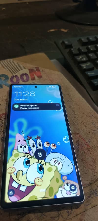 Google Pixel 7A (PTA Approved)  With Original charger+Cover