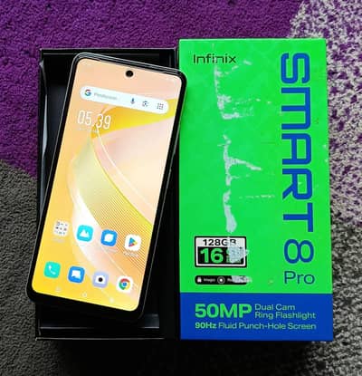 Infinx smart 8 Pro full box