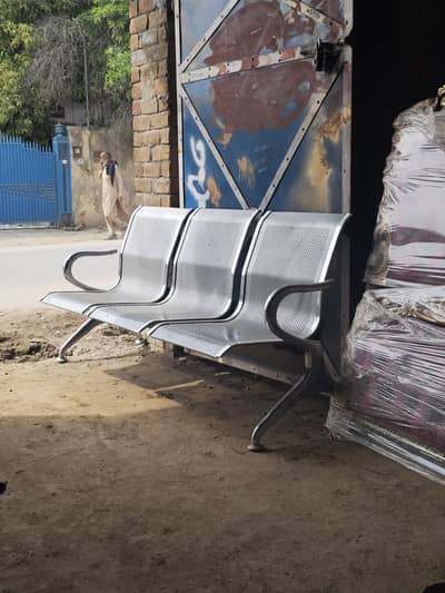 waiting area chairs/ steel benche / waiting area chair