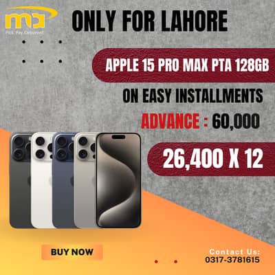 Apple iPhone 15 Pro Max On Easy Installments