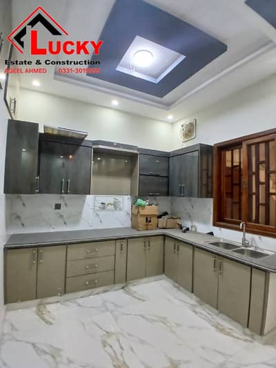 Independent Brand New 120 Sq. Yd. Ground+1 House For Rent At Hansa Society Near By Central Information Society Sector 36A Scheme 33 Karachi