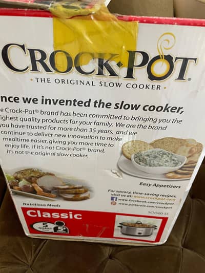 Crock-Pot 5-Quart Slow Cooker