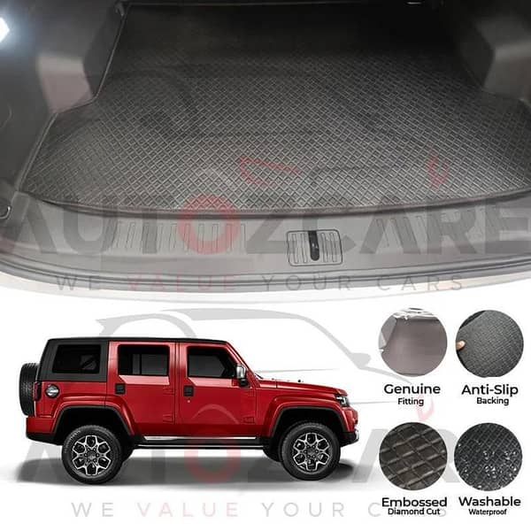 BAIC BJ40 China Rexine Custom-Size Trunk Mat - Model 2020-2025